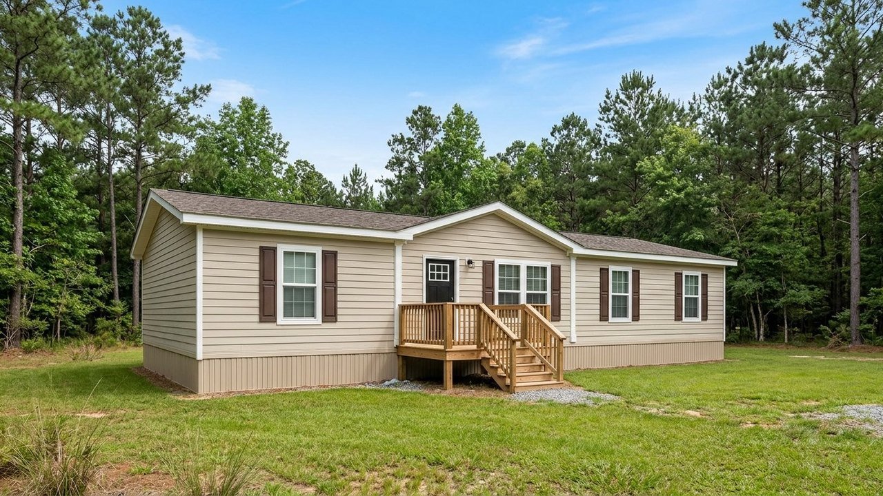 2021 Fleetwood 4 bedroom double-wide manufactured home with hardboard siding exterior