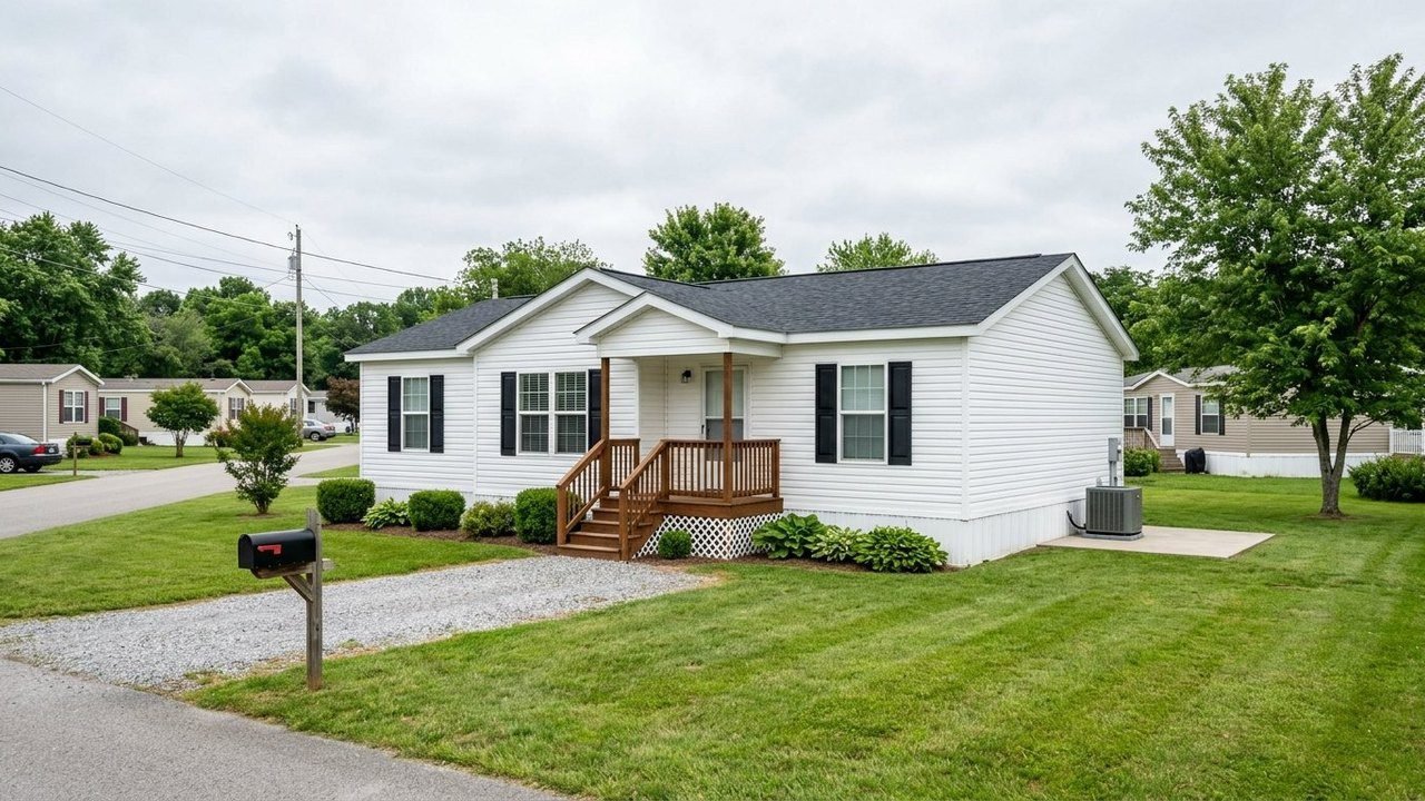 Affordable 2-bedroom 2-bath single-wide manufactured home with delivery and setup